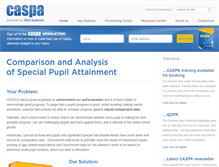 Tablet Screenshot of caspaonline.co.uk